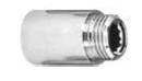 PROLUNGA OTTONE CROMATO CM.1 X 1/2