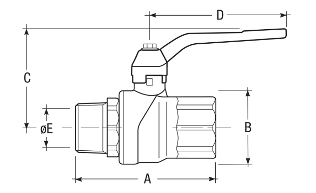 VALV.EVOLUTION MF 1/2 F.BLU
