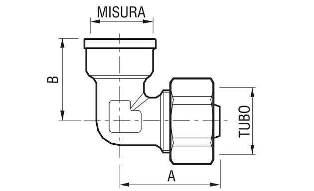 RACC. INTEGRAL GOM. FEM. 3/4X26