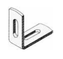 ANGOLARE DI CONNESIONI 90° 45X45X5mm