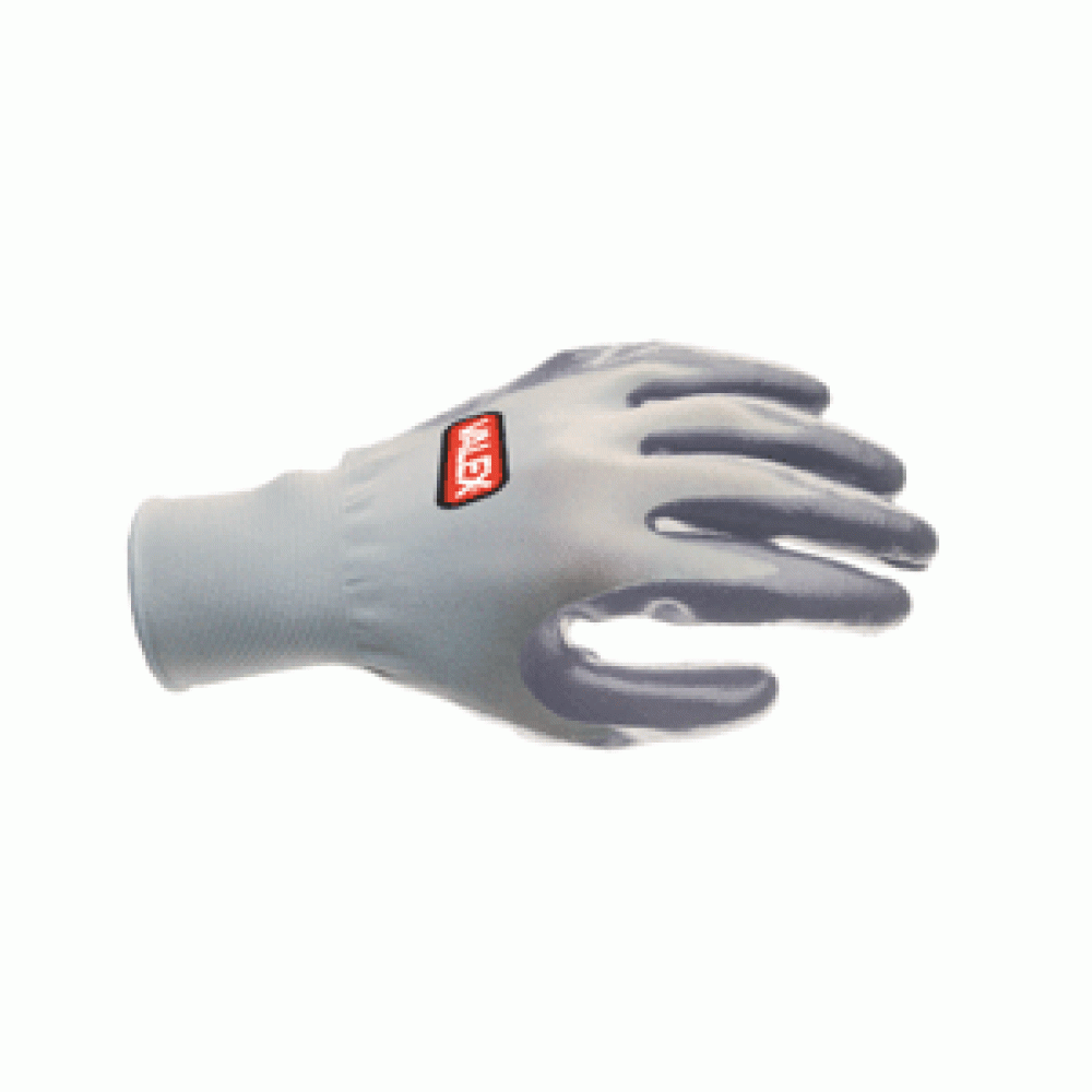 GUANTI PET/NITRILE BIANCO/GRIGIO SIZE 10